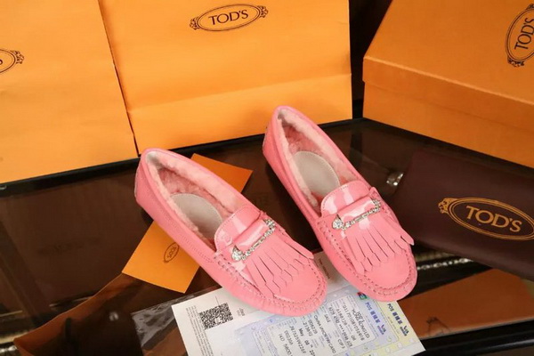 TODS Loafers Lined with fur Women--004